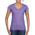 Gildan 100% Cotton Preshrunk Softstyle Ladies V-Neck T-Shirt