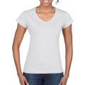 Gildan 100% Cotton Preshrunk Softstyle Ladies V-Neck T-Shirt