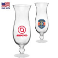 16 oz. USA Made Libbey Custom Printed Hurricane Glasses