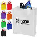 Recyclable Non-Woven Tote Bag W/ Gusset USA Decorated