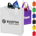Recyclable Non-Woven Tote Bag W/ Gusset USA Decorated