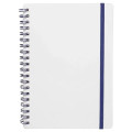 5" x 7" in Spiral Notebook with Color Accents