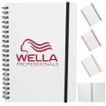 5" x 7" in Spiral Notebook with Color Accents