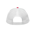 Cotton Tri-Color Caps with Mesh Back