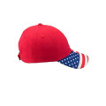Patriotic Baseball Cap with Adjustable Velcro Strap