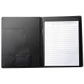 Black Executive Curve Portfolio Journal