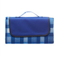 Roll Up Picnic Blanket w/ Custom Logo Checkered Design