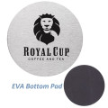 4" Round Stainless Steel Coasters w/ Custom Imprint