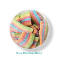 Large Jar Sour Rainbow Belts