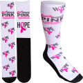 Women's Full Color Crew Promo Socks with Black Bottom