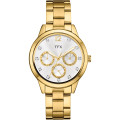 TFX Women's Chronograph Gold-Tone Sport Watch