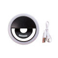 LED Clip On Rechargeable Selfie Ring Ligh