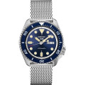 Mens 5 Sports SS Blue Dial