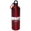 750 ML (25 OZ.) ALUMINUM WATER BOTTLE WITH CARABINEER