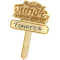 Custom Wood Garden Stakes