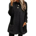 Cozy Double-Sided Fleece Oversized Sweater
