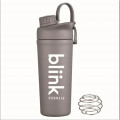 27 oz Shaker & Water Bottle with Stainless Steel Agitator