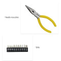 HandyPro 20pc Mini Furniture Tool Set with Precision Screwdr