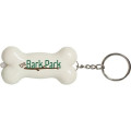 Light Up Dog Bone Keytag