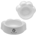 Paw shaped pet bowl
