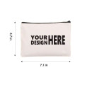 Customizable School Canvas Pencil Case