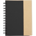 5.25 x 7 in. Eco Flip Top Journal Notebook with sticky notes
