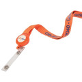 Combo Lanyard with Retractable Badge Reel ID Holder