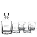 Polar Camel Decanter Set w/ 9 oz. Glasses and Gift Box