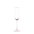 Twine Living Co. Gilded Stemmed 8 oz. Champagne Flute (set o