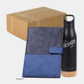 TiTUS® Valvetine Notebook & Premium Water Bottle Gift Set