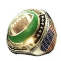 Legacy Patriotic Ring w/ Stock Bezel & Sides (Assembled)