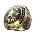 Legacy Patriotic Ring w/ Stock Bezel & Sides (Assembled)