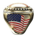Legacy Patriotic Ring w/ Stock Bezel & Sides (Assembled)