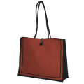 Convention Jute Tote Bag w/ Long Handles 18" X 14" X 5.5"