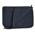 Grid Fabric Laptop Sleeve w/ Double Zipper & Soft Interior