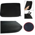 Grid Fabric Laptop Sleeve w/ Double Zipper & Soft Interior