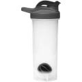 Gym Water Bottles - 24 oz. Shaker-Bottle w/ Mixer & Handle