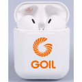 Wireless Earbuds w/ Custom Imprint & Charging Case Earphones