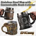 EpicMug Fully Custom Resin Design Mugs with Stainless Steel