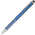 Twist Action Metal Pens w/ Stylus & Chrome Accent 2-in-1