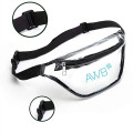 Waterproof Clear Stadium Fanny Pack w/ A Zipper Pockets