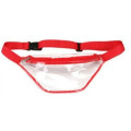 Waterproof Clear Stadium Fanny Pack w/ A Zipper Pockets