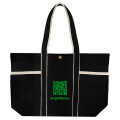 Aware™ 10 Oz. Recycled Cotton Canvas Tote Bag