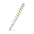 SHEAFFER® Gift Set Chrome S300 Ballpoint Pen w Hard Notebook