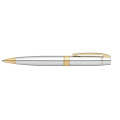 SHEAFFER® Gift Set Chrome S300 Ballpoint Pen w Hard Notebook
