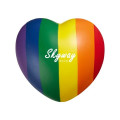 Rainbow Pride Heart Shape Stress Ball