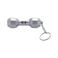 Dumbbell Shape Stress Ball Keychain