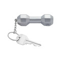 Dumbbell Shape Stress Ball Keychain