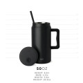 50 oz Simple Modern® Stainless Steel Insulated Trek Tumbler