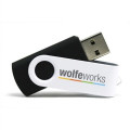 Custom Swivel USB Flash Drive
